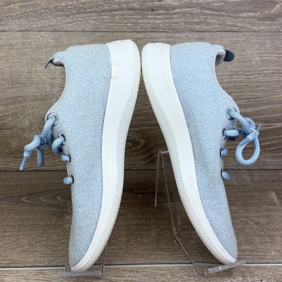 Allbirds Merino Wool Runners Womens Sz 6 Frost Baby Blue Low Top Comfort Sneaker - Picture 9 of 11